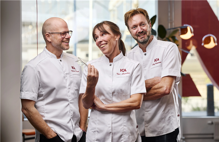 ICA köket, kockar, Leif Grönlund, Niclas Rapp, Tove Laveskog